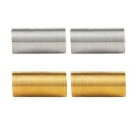 YROHGKPN Juego de 4/6 alambres de acero con memoria únicos para joyería hecha a mano, 20 mm de diámetro, accesorios de fabricación de joyas, alambre de acero para hacer collares