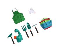 YROHGKPN Juego de herramientas de jardín de juguete multifuncional para exploración creativa de arena, diversión y entretenimiento, juguetes de juego de roles para niños, herramientas de jardín para