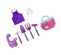 YROHGKPN Juego de herramientas de jardín de juguete multifuncional para exploración creativa de arena, diversión y entretenimiento, juguetes de juego de roles para niños, herramientas de jardín para