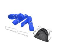 YROHGKPN Línea de voleibol de playa con clavos para el suelo, límites al aire libre, canchas de cincha, marcadores duraderos para exteriores