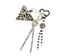 YROHGKPN Llavero de cuerda trenzada, decoración de bolso, amuleto, llavero de coche, accesorios de bolso de moda, colgante de mochila, encanto para monederos colgantes, Q1743 2, M