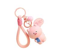 YROHGKPN Llavero de oso único, elegante diseño de caricaturas, ideal para añadir personalidad a tus dibujos animados esenciales de todos los días, Estar ocupado