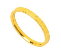 YROHGKPN Loves Anillos con Corazón Brillante Exquisito Corazón Grabado Anillos Joyería Accesorios Para Propuestas de Matrimonio Y Cumpleaños Regalo de Cumpleaños Para Ella, como se describe