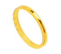 YROHGKPN Loves Anillos con Corazón Brillante Exquisito Corazón Grabado Anillos Joyería Accesorios Para Propuestas de Matrimonio Y Cumpleaños Regalo de Cumpleaños Para Ella, como se describe