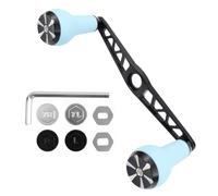 YROHGKPN Mango de carrete de pesca Power Knob Grip de repuesto para baitcasting botón de aleación de aluminio