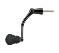 YROHGKPN Mango de metal universal con botón de madera, carretes de pesca, manivelas, brazo de roca, accesorios giratorios, durabilidad