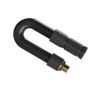 YROHGKPN Manguera portátil para accesorios de ciclismo con agarre ergonómico para múltiples bicicletas, válvulas de neumáticos y scooters, manguera de goma duradera para bombas de bicicleta