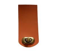 YROHGKPN Manija de bolsillo modificable similar a la piel para artesanos que hacen accesorios seguros para billeteras antirrobo para monederos, accesorios de manualidades, marrón, V