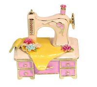 YROHGKPN Máquina de coser con revestimiento decorativo para copiar joyas de metal, exhibición compacta estable para los amantes de las joyas de dormitorio
