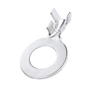 YROHGKPN Materiales de latón robustos, 100 piezas conectores de alambre redondo con características Accesorios para mantenimiento e instalación Solución de cableado de oficina