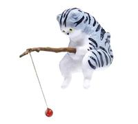 YROHGKPN Miniatura coche gatos ángel ornamento colorido resina salpicadero para vehículo salpicadero interior Angel gatos juguete