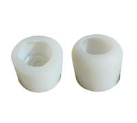 YROHGKPN Molde de vela de flor de San Valentín Silicona Suave Rosas Moldes Fondant Pastel Jabón Chocolate Decoración Herramienta de Hornear Moldes de Vela de Silicona para