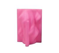 YROHGKPN Molde geométrico de resina de silicona para decoración de chocolate hecha a mano, moldes de jabón perfumados