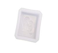 YROHGKPN Moldes artesanales de jabón hechos a mano I Love Mom moldes de silicona herramienta para hornear resina epoxi molde de fundición suministros bebé madre I love mamá silicona pastel herramienta