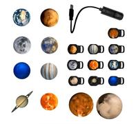 YROHGKPN Multimodo USB Power Galaxias Proyectores con cuello ajustable para dormitorio y cine en casa, luz nocturna estrellada