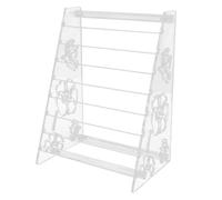 YROHGKPN Organizador de joyas transparente con capas ajustables compacto soporte de perlas para manualidades para mostrar joyas perlas transparentes