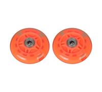 YROHGKPN Paquete de 2 ruedas giratorias de 360 grados resistentes al desgaste para niños, durabilidad para ciclismo suave, deslizamientos suaves