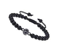 YROHGKPN Par de pulseras con proyección de 100 idiomas "Te quiero" en cristal, piedra mate, portátil, para aniversarios, joyería sentimental, talla única, como se describe