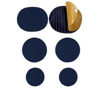 YROHGKPN Parches de reparación de tacón para zapatillas, material exterior con agujeros, pegatinas rápidas para zapatos, redes autoadhesivas, pegatinas para agujeros para zapatos, parches para