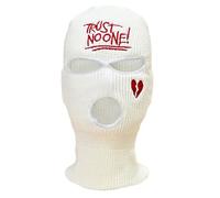 YROHGKPN Pasamontañas de ladrón divertido para hombre, disfraz, sombrero, regalo de Halloween, gorro suave, regalo de Halloween, niños cálidos y suaves, Blanco, Talla única