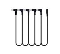 YROHGKPN Pedales de efecto de guitarra de 5 vías, cable de cadena de alimentación, dispositivo de topología, pedal de guitarra, accesorios de cadena, divisor de potencia