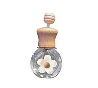 YROHGKPN Perfumes de olor dulce para decoración de coche Clip para aceites esenciales difusor ambientador perfumes para botellas de vidrio vacías Accesorios para decoración interior de coche Aromas
