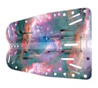 YROHGKPN Placa de aluminio versátil ergonómica para exploración de piscina, entrenamiento de buceo, placa trasera