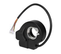 YROHGKPN Potente cambio de motocicleta de poliestireno, integrado y claxon, más ergonómico para un viaje seguro en la ciudad