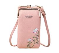 YROHGKPN Práctica funda para teléfono móvil elegante con cierre de beso perfecto para mujeres que valoran la moda y la funcionalidad de una bolsa de compras, b