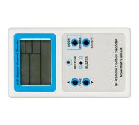 YROHGKPN Prueba de decodificadores de control remoto por infrarrojos portátiles, prueba de decodificadores remotos con aprendizaje y modos de prueba para probadores remotos
