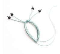 YROHGKPN Pulsera geométrica hecha a mano, pulsera trenzada tejida a mano, cuerda ajustable, ideal para mujeres, talla única, como se describe