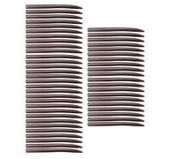 YROHGKPN Rápido de instalar puntas de goma tubo Angel anti enredos mangas 3 5/4/0 50 cm gancho manguitos para terminales accesorios de aparejo