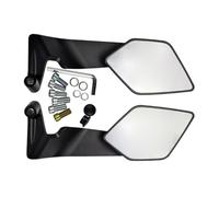 YROHGKPN Reflector de espejo retrovisor de bicicleta deportiva de alta resistencia diseñado para resistencia a los golpes y fácil instalación en varios modelos Reflector de espejo retrovisor con gran