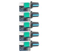YROHGKPN Regulador de ventilador ajustable de 12 V, controlador de velocidad preciso, gestión de 4 polos, garantiza estabilidad, personalizable