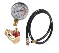 YROHGKPN Reparación de válvulas de depósito de aire con componente resistente a la corrosión, manómetro 0 - 200, kit de reparación universal para principiantes