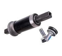 YROHGKPN Rodamiento de metal cuadrado de repuesto para pedalier de 68 mm con tornillo impermeable cónico del pedalier del agujero del eje de la manivela del cojinete de la bicicleta
