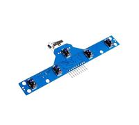 YROHGKPN Sensor Fotoeléctrico Rastreo Módulo de Detección De Línea Para Proyectos De Ingeniería Y Competiciones De Robótica Sensor Infrarrojos Array