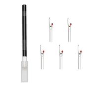 YROHGKPN Separador de costuras con cabezal de repuesto, fácil de usar, herramienta de extracción de hilo de bordar, práctica herramienta de costura para manualidades de hilo de bordar, alambre