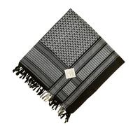 YROHGKPN Shemagh - Pañuelo con diseño de ondas, chal árabe Keffiyeh para envolver a los hombres y las mujeres, color blanco y negro, Khaki water spray 12, Talla única