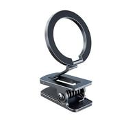 YROHGKPN Soporte autoadhesivo para teléfono de coche, giratorio, clip de metal extraíble, accesorio para salpicadero, mejorado, no rastrea el clip del teléfono del coche