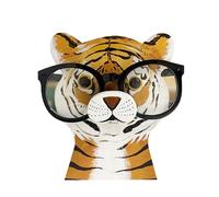 YROHGKPN Soporte de gafas tallado a mano de madera para gafas, gafas de sol, joyas, expositores, decoración del hogar, soporte para gafas