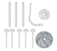 YROHGKPN Soporte de suelo móvil para bebé para habitación infantil con posicionamiento de 3 niveles, soporte de pedestal ponderado para campanas de cuna, fácil de usar y seguro