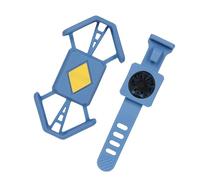 YROHGKPN Soporte universal para teléfono móvil para bicicleta con almohadilla de silicona duradero para ejercicios de bicicleta al aire libre, resistente al agua, soporte de navegación