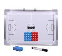 YROHGKPN Tablas de entrenamiento borrables de doble cara para estrategia, portapapeles de fútbol, juegos de mesa, demostración, estrategia de fútbol montado en la pared
