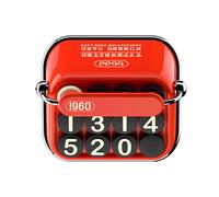 YROHGKPN Tarjeta de aparcamiento temporal para coches, pegatinas para coche, accesorios ocultos, señal de parada para coche