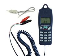 YROHGKPN Teléfono teléfono Butt Tester, herramienta de telecomunicaciones, dispositivo de prueba, prueba de errores de línea telefónica, detector de error de línea de cable de red