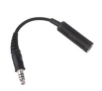 YROHGKPN Universal, transición perfecta entre cableado militar y civil, adaptador de auriculares, conexión fácil de dispositivos, cable de conversión civil, compatible