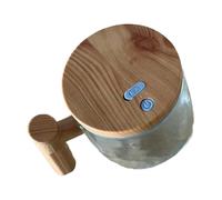 YROHGKPN Vaso de cristal con movimiento automático, carga USB, diseño portátil, fácil de usar, accesorios de bar para café, oficina, uso doméstico, motor silencioso, vajilla para beber