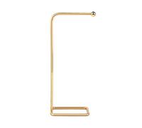 YROHGKPN Wrought Iron Jewelry Display Organizer Earrings Show Stand Shelf Metal Necklace Holder Support for Home Decor Organizer Earrings Shelf, L, como se describe