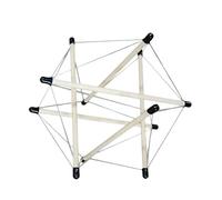 YRQMGSF Modelo de Estructura de Tensión de Fascia 6 Barras Modelo Integral Tensionado para Educación Científica